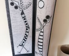 Vintage Thomas wollen studio piece
