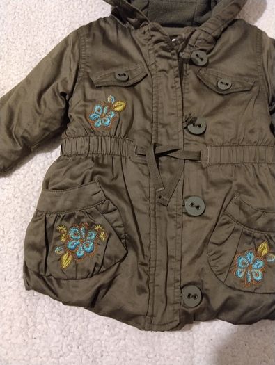 Next Fleece Lined Hooded Jacket