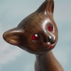 Ornament - C.1960s Cat - Figurine