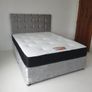 New Stylish SINGLE ,Double, King And Superking Sizes Divan Beds Instock. Tufted Memory Foam Mattresses And Optional Drawers Available Image 3