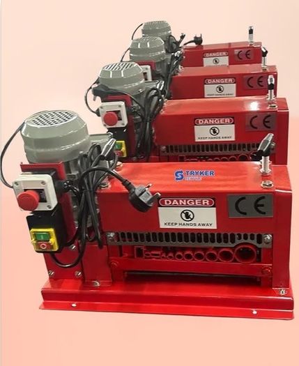 New  220v  Scrap Cable Stripping Machine 1mm-40mm, 10 Blades Wire Stripper Recycling Copper Cable Strippers