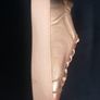 Ladies Gold leather platform shoe Image 4