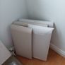Four Replacement   Bathroom  Curved Drawer Mushroomed Coloured Fronts Image 5