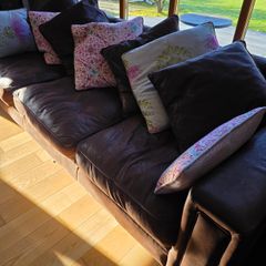 Large Four Seater "Grand" Sofa Excellent Condition (Fits Standard Doors)