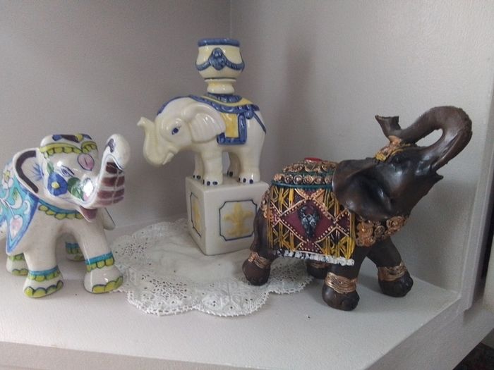 Ceramic Elephants