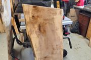 Live Edge Sycamore Slab- Kiln Dried