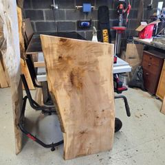 Live Edge Sycamore Slab- Kiln Dried