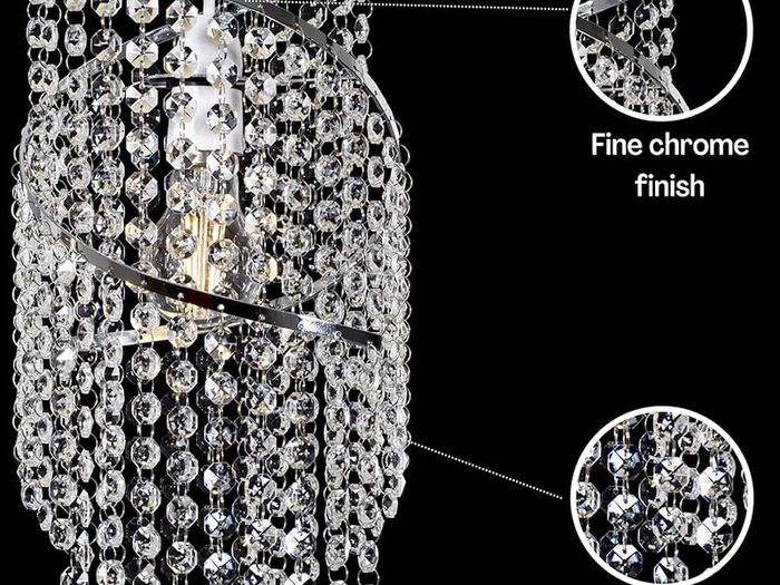 NEW SALE | Crystal Spiral Droplet Light Shade | Pendant, Lamp Shade | Ceiling Light Shade Chandeliers