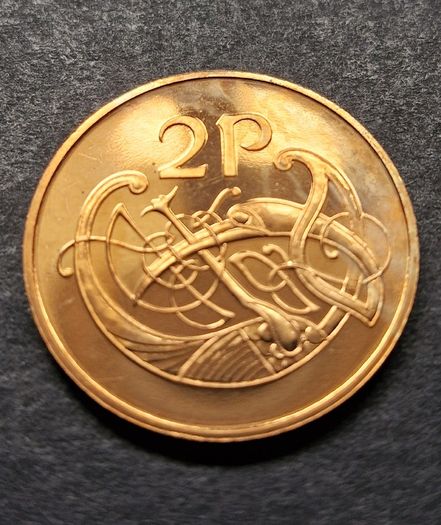 Ireland Excellent 1971 Two Pence 2p coin