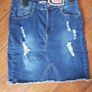 Denim Skirt Image 3