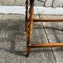 Beautiful oak hall table with twisted legs Image 3