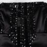 Next Black Satin Beaded Sequin Embellished Strapless Bustier Corset Top 12UK/40EU Image 2