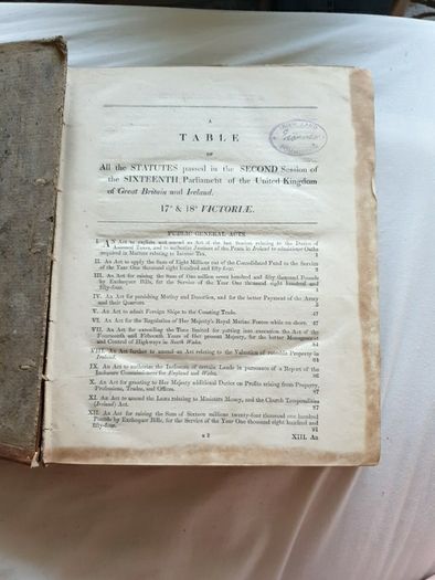 LONGFORD INTEREST. 1854 Petty Sessions - Newtownforbes, Co. Longford