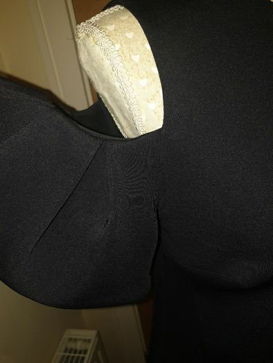 Ted Baker navy cold shoulder top size 2 uk10