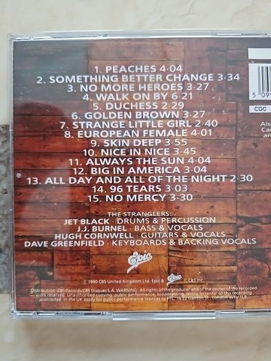 The Stranglers CD  - Greatest Hits