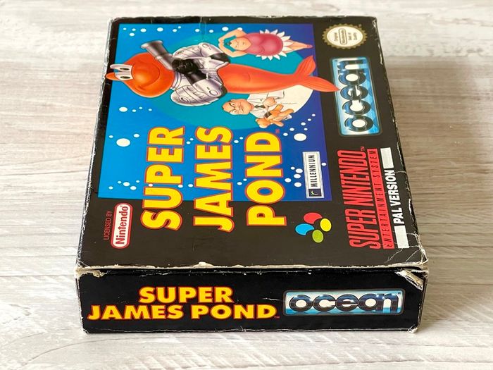 Super James Pond for Nintendo SNES Boxed