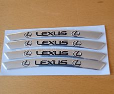 Brand New Lexus Alloy Wheel Sticker's x4