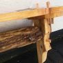 Rustic Driftwood Stove Mantel / Floating Shelf Image 7