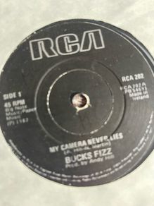 Bucks Fizz. My camera never lies vinyl record in vg condition