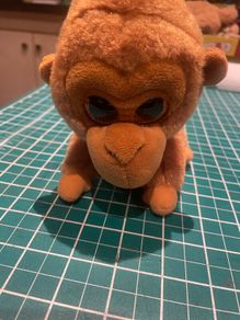 Monroe the Brown Monkey Ty Velvety Soft Toy Plush