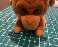 Monroe the Brown Monkey Ty Velvety Soft Toy Plush