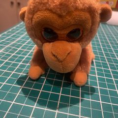 Monroe the Brown Monkey Ty Velvety Soft Toy Plush