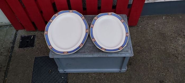 Karmony Shape Rose Pattern Vintage Dinnerware
