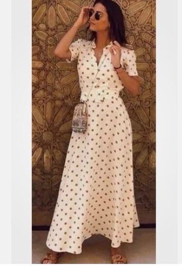 Zara dress polkadot