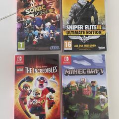 Nintendo switch game bundle