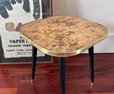 Vintage retro side/lamp table