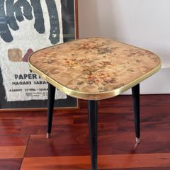 Vintage retro side/lamp table