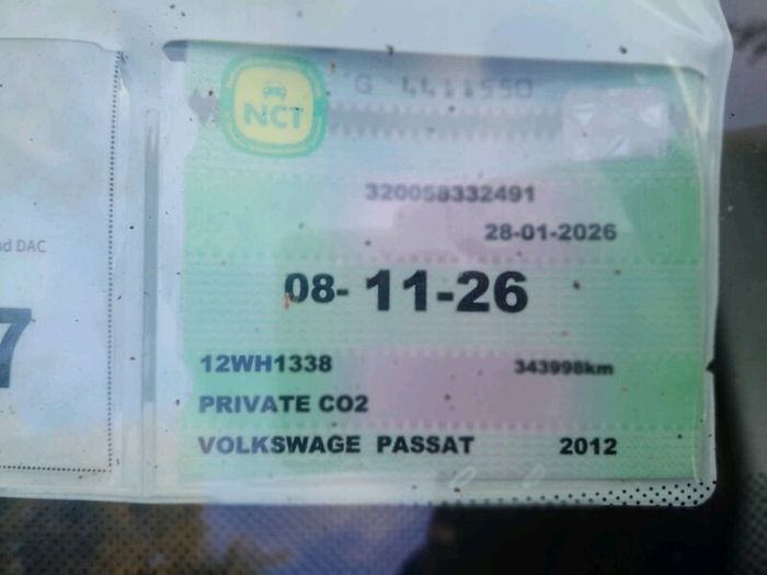 2012 Volkswagen Passat 1.6 TDI