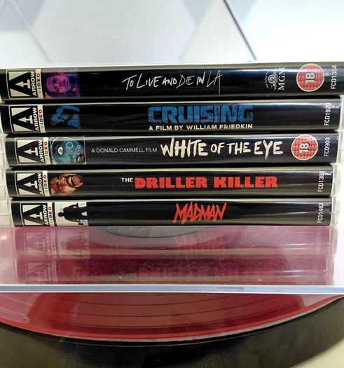 Arrow Video Blu rays