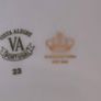 TRINKET BONE CHINA VISTA ALEGRE - box with lid - centenary stamp - 8x8x6 cm/s Image 7
