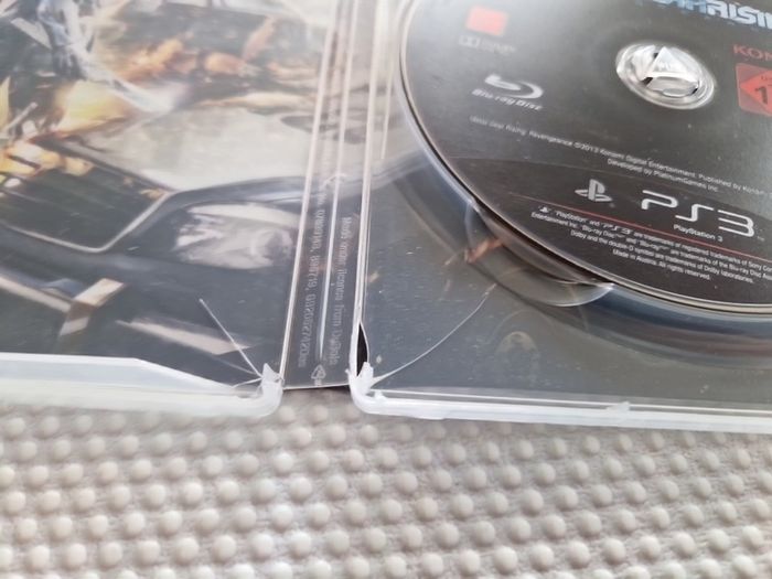 Metal Gear Rising PlayStation3 Ps3 Games Original