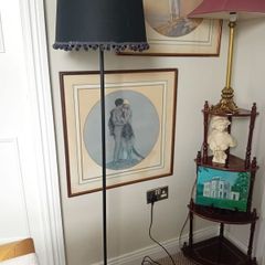 black habitat floor lamp