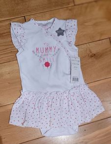 F&F Babygrow with skirt attached Age 12-18 months
