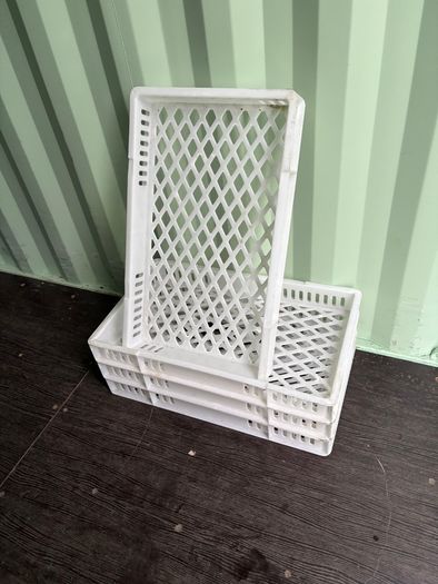 Used Confectionery Trays with Dollies