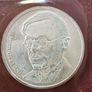1980 Proof Israel Zeev Jabotinsky Centenary 90% Silver 25 Shekel Coin Image 5