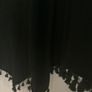 New Black Fringe Cape Style Cardigan Image 2