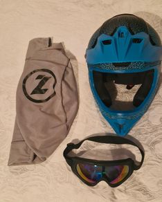 Medium full face Lazer helmet 58cm