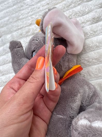 Disney Baby Dumbo Plush Soft Medium 25cm. Rainbow Designs Circus Dirty Please see photos