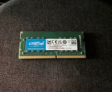 32 GB DDR4 3200mhz Crucial (2 x 16gb)