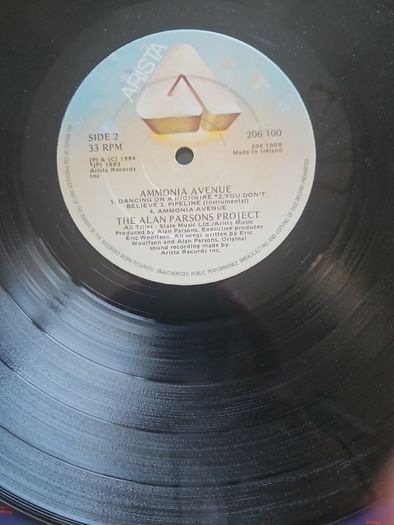 Alan Parsons LP (Irish) - Amonia Avenue