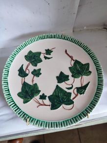 Vintage Wast German Ivy Hanging Plate.