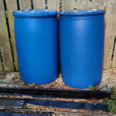 Plastic barrels