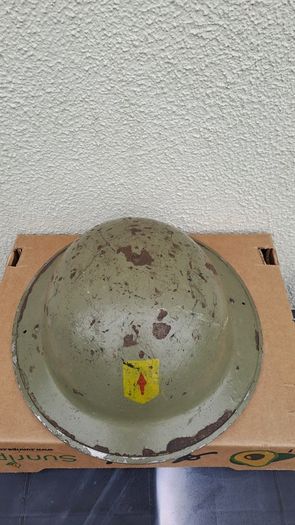 Irish Army MKII helmet with eastern Command marking