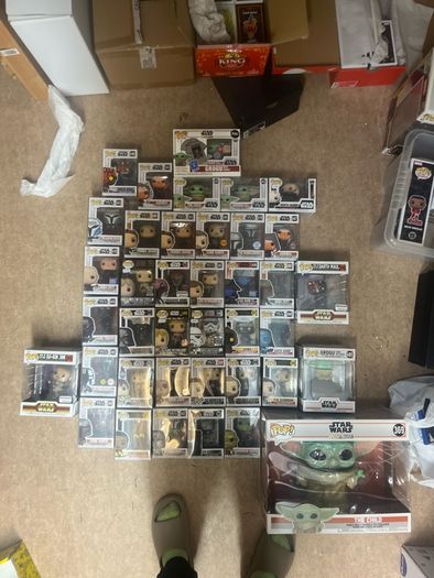 Huge funko pop collection