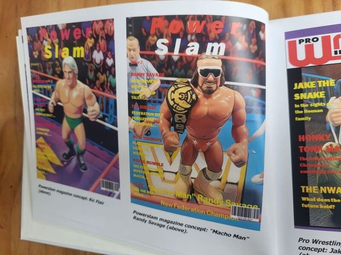 Wrestling Figure Photobook