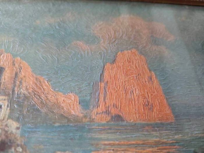 Framed print of Capri, Faraglioni rocks